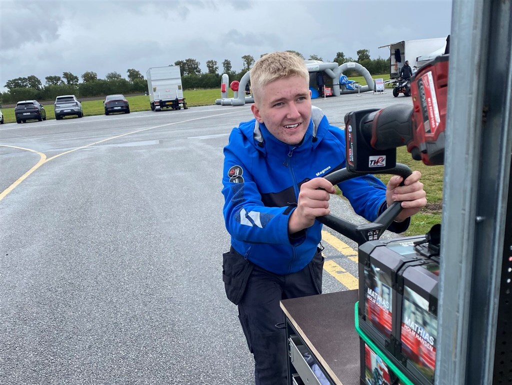 Magnus Holm Hansen skifter rugbrødsmotoren ud med DS3-motoren i 2026.
(Foto: Grippo)